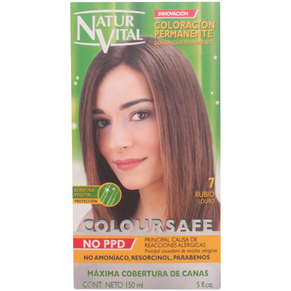 Nature and Life Coloursafe Permanent Dye 7-blond 150 ml