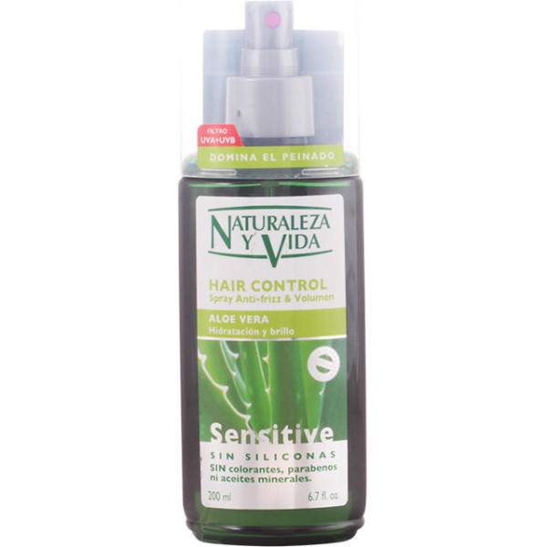 Spray de controle de cabelo Nature And Life 200 ml unissex