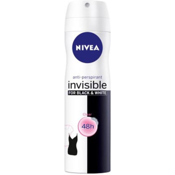 Nivea Black & White Invisible Deodorant Vaporizador 200 Ml Mujer