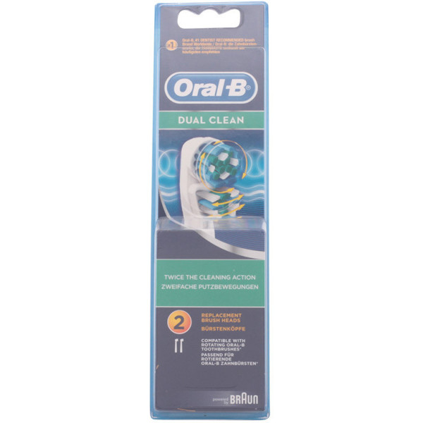 Oral-b Dual Clean Cabezales 2 Uds Unisex
