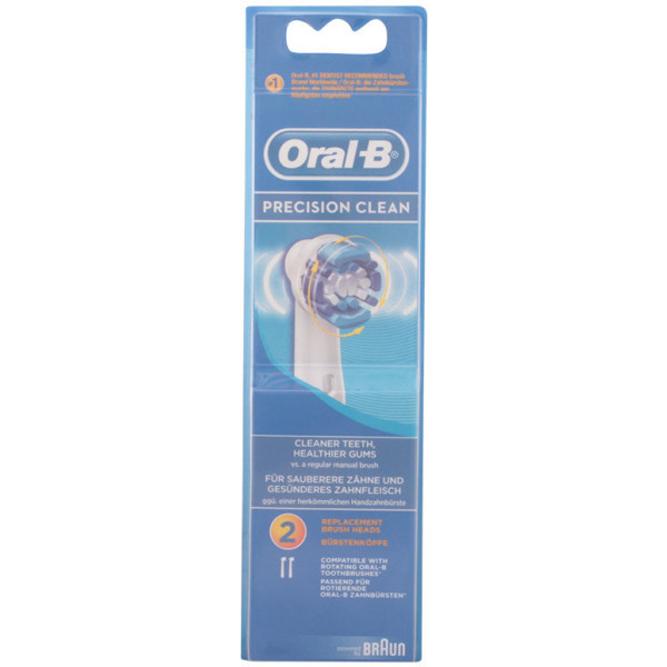 Oral-b Precision Clean Cabezales 2 Uds Unisex
