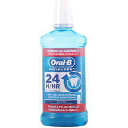 Lote de enxaguatório bucal de proteção profissional Oral-b Pro-expert 2 x 500 ml