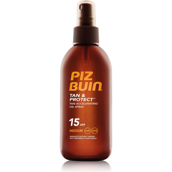 Piz Buin Tan & Protect Oil Spray Spf15 150 Ml Unisexe