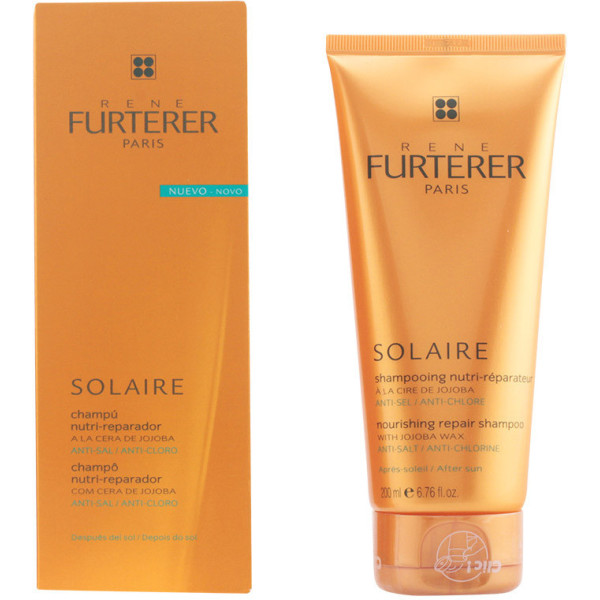 Rene Furterer After-Sun Nourishing Repair Shampoo mit Jojobawachs 200 ml Unisex