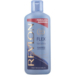 Revlon Flex Keratin Anti-dandruff Shampoo All Hair Types 650 Ml Unisex