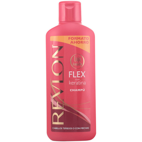 Revlon Flex Keratin Shampoo para cabelos tingidos e com mechas 650 ml unissex