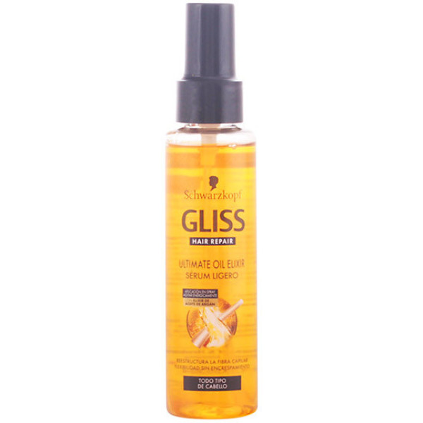 Schwarzkopf Gliss Hair Repair Ultimate Oil Elixir Serum Light 100 ml Unisex