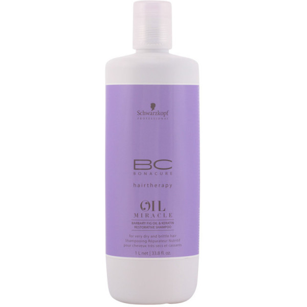 Schwarzkopf Bc Oil Miracle Barbary Fig Oil Shampoo rigenerante 1000 ml unisex