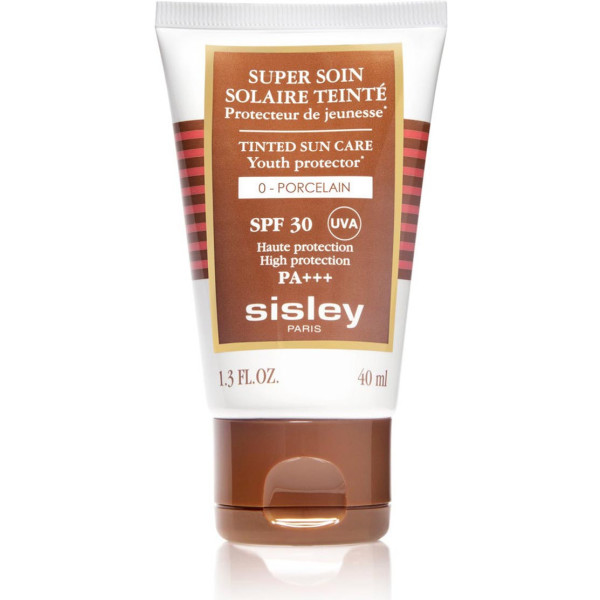 Sisley Super Soin Solaire Visage Spf30 Porcelaine 40 Ml Femme