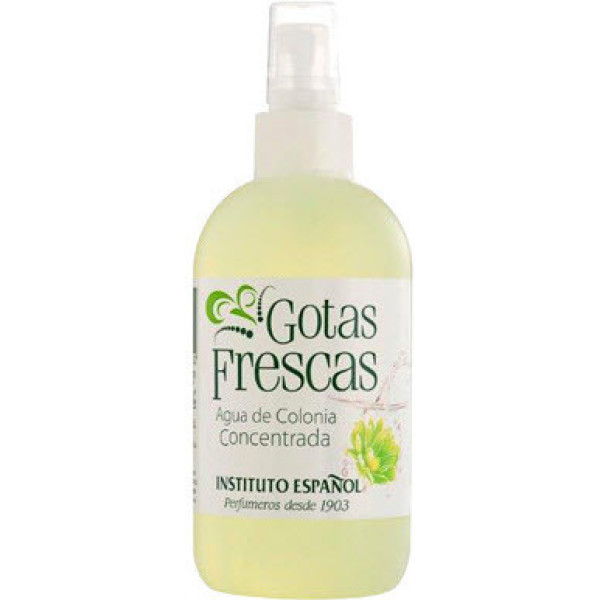 Instituto Espau00f1ol Gotas Frescas Colonia Concentrata Uomo Vaporizzatore 250 Ml Uomo