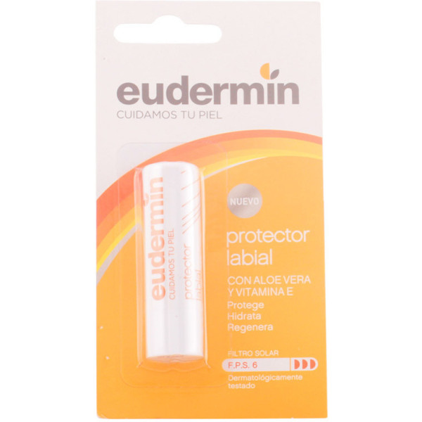 Eudermin protetor labial spf6 filtro solar unissex