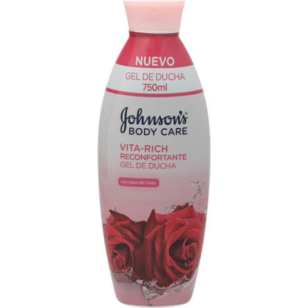 Johnson's Vita-rich Reconfortante Rosas Gel De Ducha 750 Ml Unisex