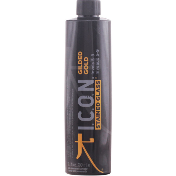 I.c.o.n. Stained Glass Gilded Gold Semi-permanent Levels 5-9 300 Ml