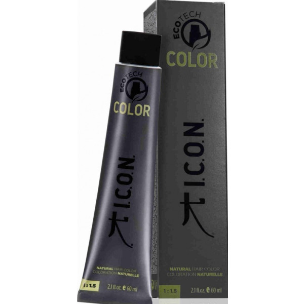 Icône. Ecotech Color Natural Color 7.2 Blond Beige Moyen 60 Ml Unisexe