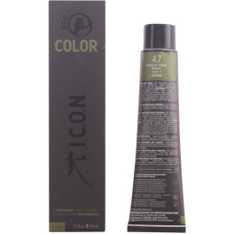 Ícone. Ecotech Color Natural Color 4.7 Médio Violeta Marrom 60 ml Unissex