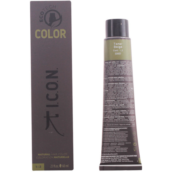 Icoon. Ecotech Color Natural Color Toner Beige 60 Ml