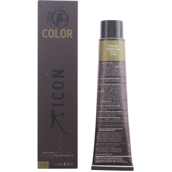 Icoon. Ecotech Color Natural Kleur Toner Naturel 60 Ml