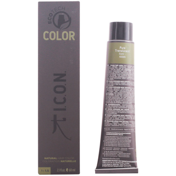 I.c.o.n. Ecotech Color Natural Color Pure Translucent 60 Ml Unisex