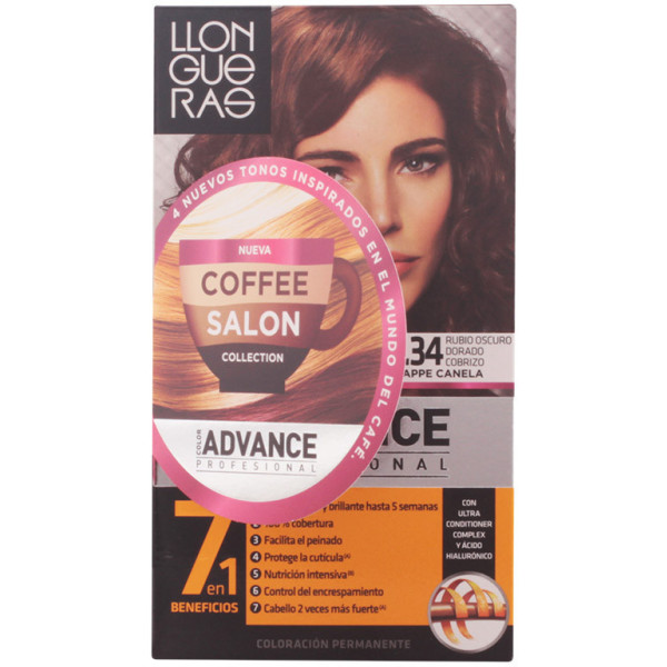 Llongueras Color Advance 634-Blond Foncé Doré Cuivré