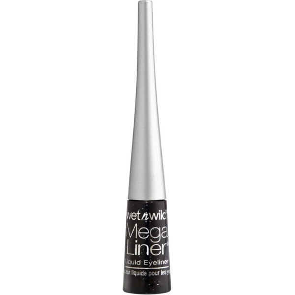 Wet N Wild Eyeliner liquido nero scintillante