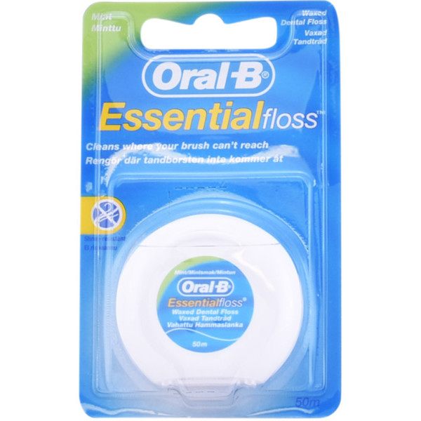 Oral-b Essential Floss Menta Filo Interdentale 50 M Unisex