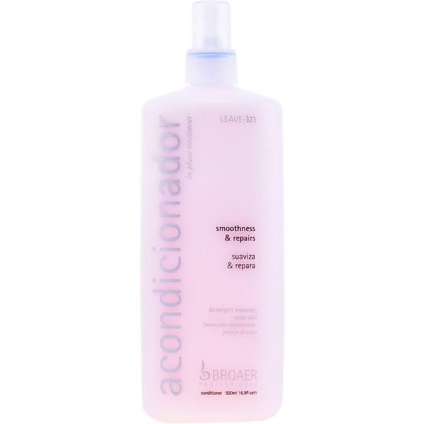 Broaer Leave In Smoothness & Repairs Conditioner 500 Ml Unisexe