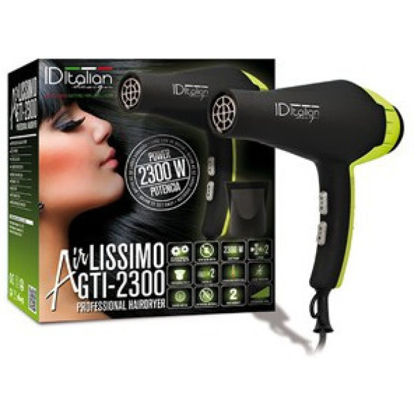 Id Italian Airlissimo Gti 2300 Secador de cabelo Green Woman