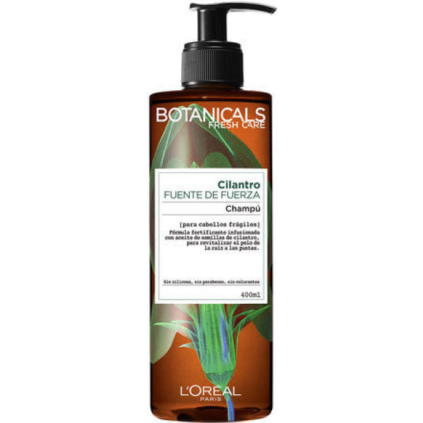 L\'oreal Botanicals Coriander Source of Strength Shampoo 400 ml Mulher