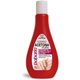 Smalti e gel permanenti per unghie in acetone puro Babaria 200 ml