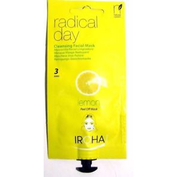 Iroha Nature Peel-off Mask Brightening Lemon 5 Uses Woman