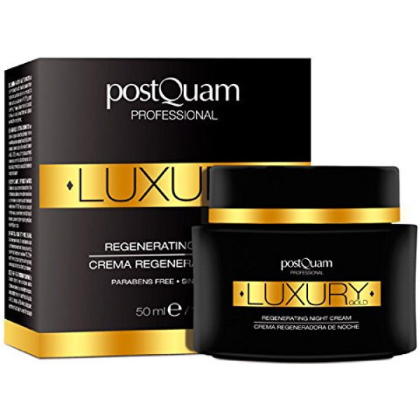 Postquam Luxury Gold Regenererende Nachtcrème 50 Ml Vrouw