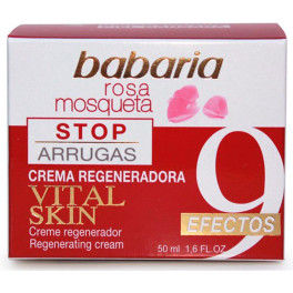 Babaria Rosa Mosqueta Vital Skin Crema Regeneradora Stop Arrugas 50ml