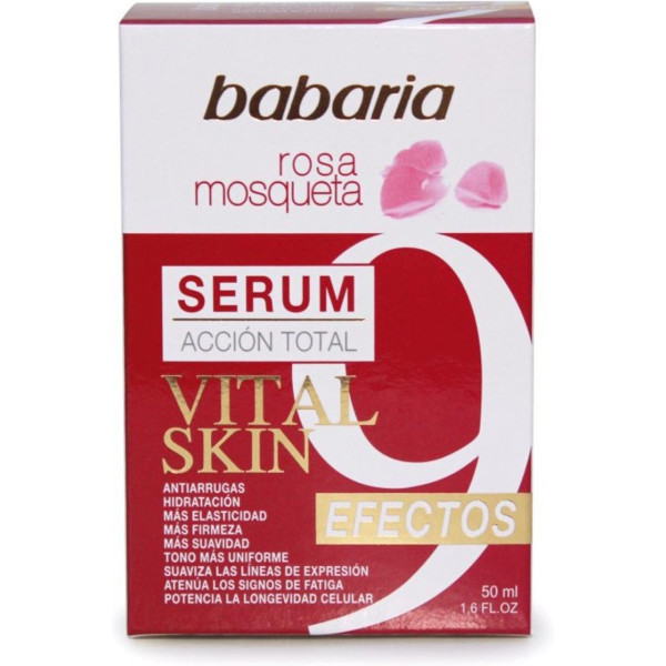 Babaria Rosa Mosqueta Vital Skin Serum Accion Total Antiarrugas 50ml