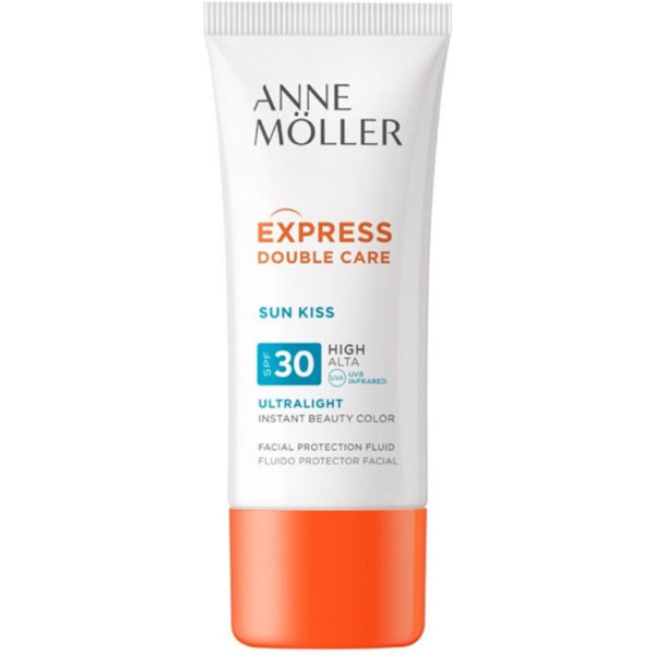 Fluido ultraleve Anne Moller Express Double Care Spf30 50 ml unissex