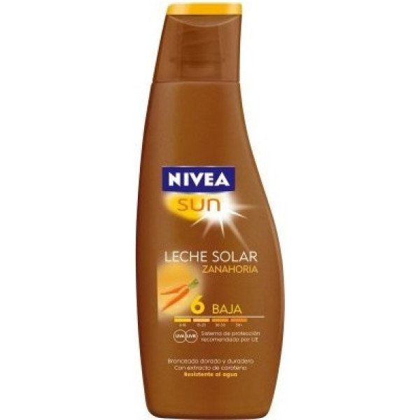 Nivea Sun Latte Di Carota Spf6 200 Ml Donna