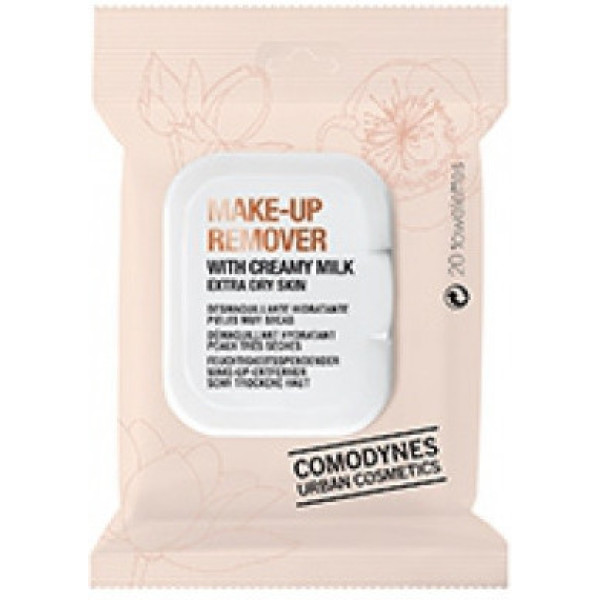 Comodynes Make-up Remover With Creamy Milk Extra Dry Skin 20 Uds Mujer