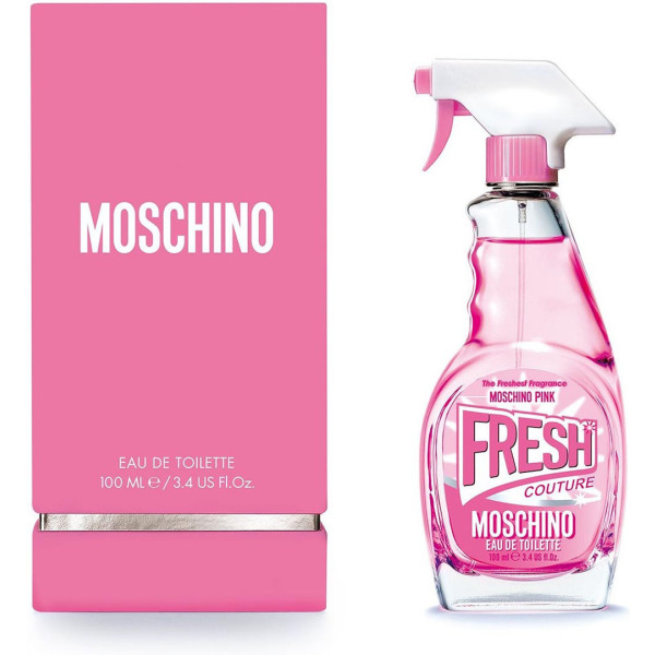 Moschino Fresh Couture Rose Eau de Toilette Vaporisateur 100 Ml Femme