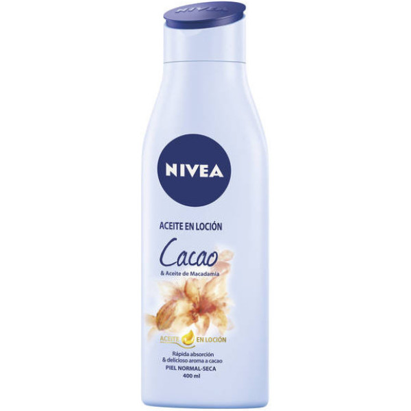 Nivea Aceite En Locion Cacao & Macadamia 400 Ml Unisex