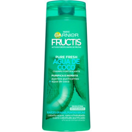 Garnier Fructis Shampoo Fortificante Água de Coco Fresca Pura 360 ml Unissex