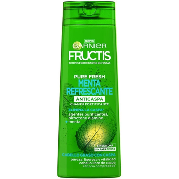 Garnier Fructis Pure Fresh Mint Anti-Caspa Shampoo 360 ml Unissex