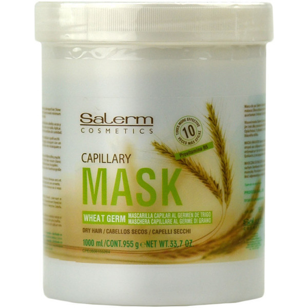 Salerm Wheat Germ Hair Mask 1000 Ml Unisexe
