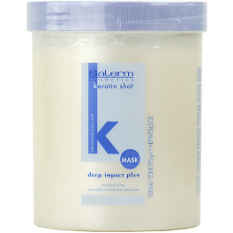 Salerm Keratin Shot Mask Deep Impact Plus 1000 ml unissex