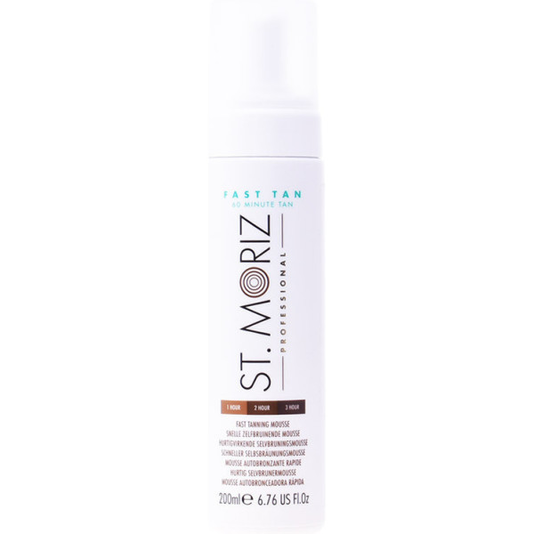 St. Moriz Snelle Zelfbruinende Mousse 200 Ml Unisex