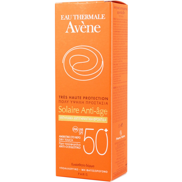 Avene Solaire Haute Protection Crème Anti-age Spf 50+50 Ml Unissex