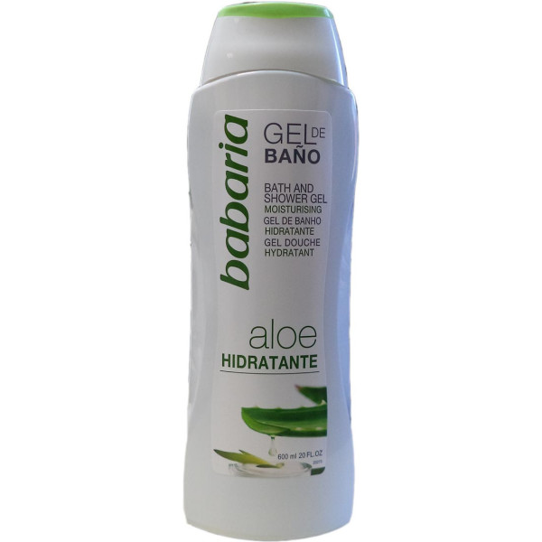 Gel da bagno idratante all'aloe vera Babaria 600 ml unisex