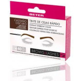 Beter Brow Tintura Instantânea para Sobrancelhas Castanho Escuro Feminino