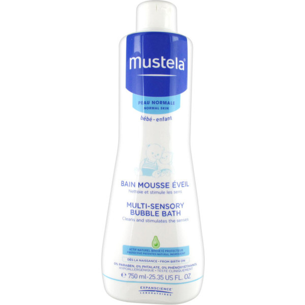 Mustela Bébé Multisensorisches Schaumbad 750 ml Unisex