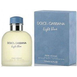 Dolce & Gabbana Light Blue Pour Homme Eau de Toilette Vaporizador 125 Ml Hombre