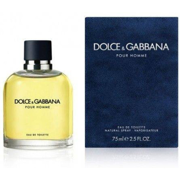 Dolce & Gabbana Pour Homme Eau de Toilette Spray 75 Ml Uomo