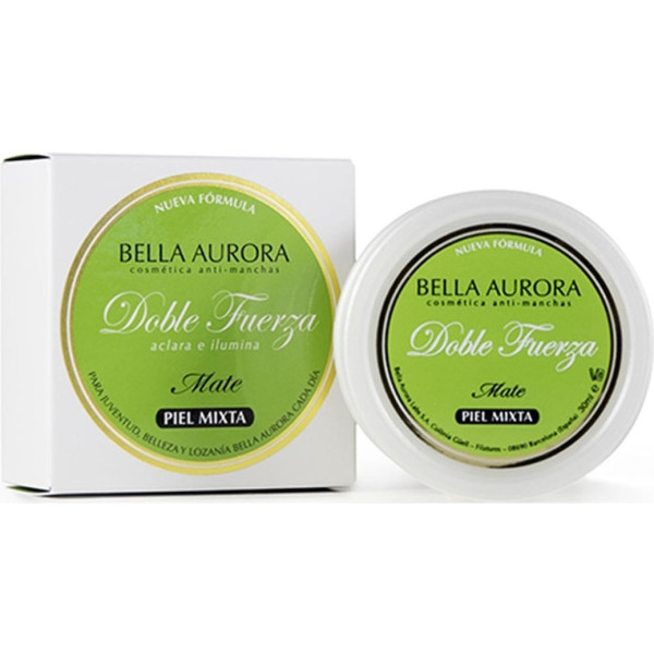 Bella Aurora Double Strength Matte Crema antimacchia per pelli miste 30 ml unisex